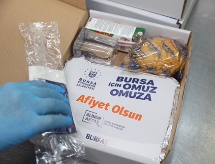 Her gün 2.500 kişiye 2 öğün