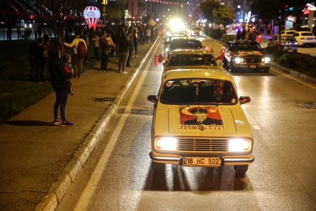 Nilüfer’de yürekler Cumhuriyet için attı