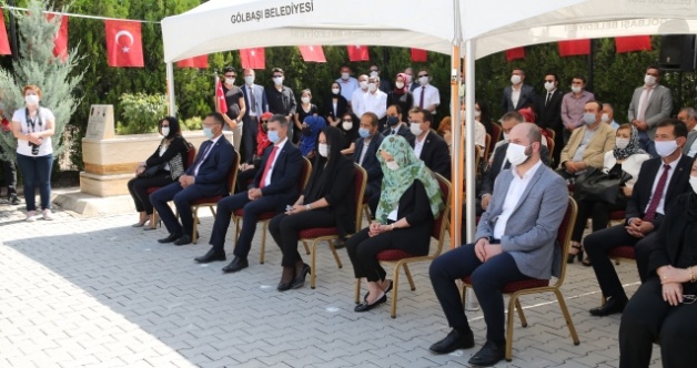 Gölbaşı Belediye Başkanı Ramazan Şimşek, 15 Temmuz Şehitlerini unutmadı