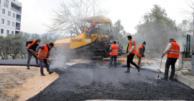 Bursa Mudanya Belediyesi’nden yol atağı