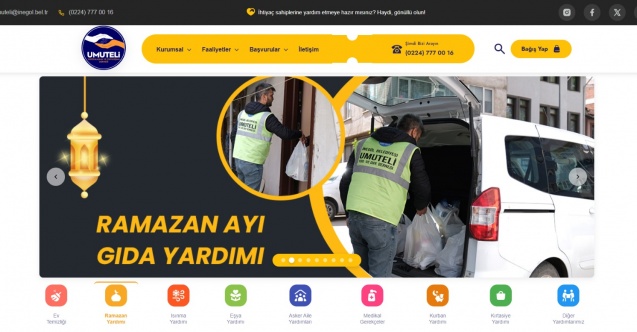 Alan el ile veren eli buluşturan online yardım platformu kullanıma sunuldu