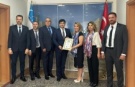 Özbekistan’dan TEKSİDER’e “Onur Belgesi”