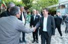 Başkan Erkan Aydın vatandaşlarla bayramlaştı