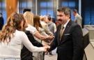 Başkan Oktay Yılmaz, belediye personeliyle bayramlaştı