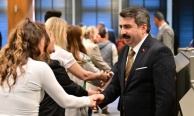 Başkan Oktay Yılmaz, belediye personeliyle bayramlaştı