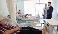 Başkan Vekili Biba'dan bayramda gönül ziyaretleri