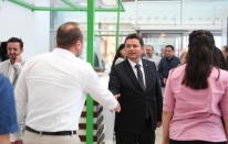 Başkan Aydın mesai arkadaşlarıyla bayramlaştı