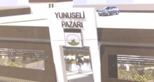 Yunuseli Pazar alanı