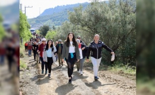 “Rota Myrleia” doğa ve yürüyüşseverleri ağırladı.