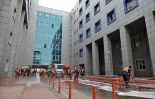 Cadde ve sokaklarda ‘korona’ temizliği