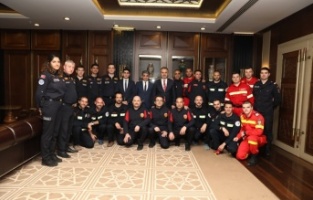 İtfaiyede uluslararası güç birliği