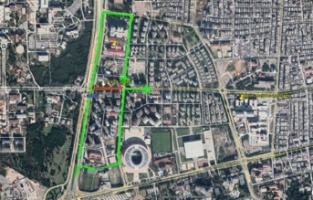 Meltem Bulvarı’nda raylı sisteme start