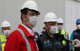 İmamoğlu İGDAŞ'ı ziyaret etti