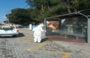 Manisa’da dezenfekte çalışmaları sürüyor