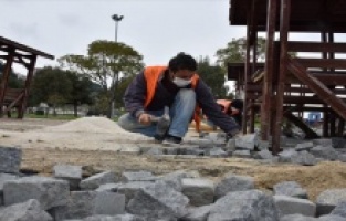 Samsun’un parklarında hummalı çalışma