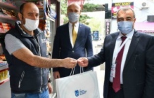 Ankara Büyükşehir’den maske desteği