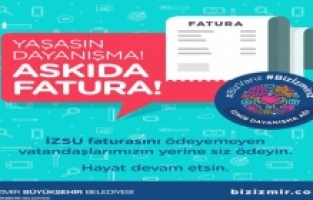 ‘Askıda Fatura’ İzmir’de de başlayacak
