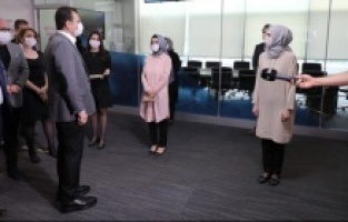 Başkan İBB personeliyle bayramlaştı