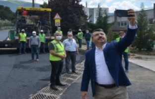 Başkan Yılmaz Yıldırımlı işçilerin yanında