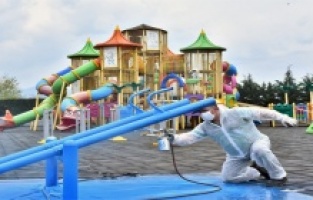 Trabzon’da çocuk parkları yenileniyor