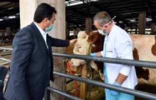 Dev tesiste ilk pazarlığı Başkan yaptı