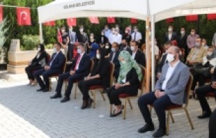 Gölbaşı Belediye Başkanı Ramazan Şimşek, 15 Temmuz Şehitlerini unutmadı