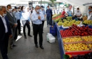 Esenler’de zabıtadan koronavirüs denetimi