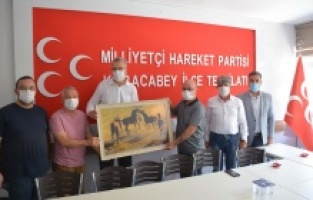 Başkan Özkan’dan MHP’ye ziyaret