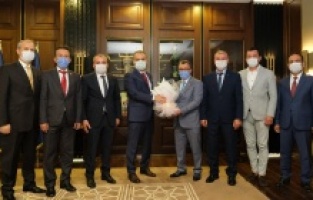 Başkan Aktaş, demokrasinin uç beylerini ağırladı