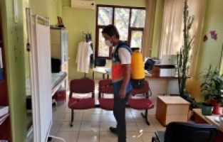 Virüs yok olana kadar dezenfeksiyona devam