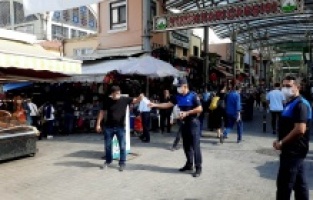 Zabıtadan kapsamlı korona denetimi