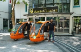 Bisiklet taksilere “kış” arası