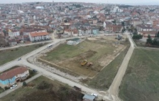 Alanyurt Spor Sahasının yapımına başlandı