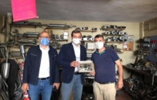 Gürsu’nun emektarlarına hatır ziyareti