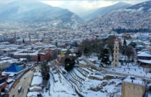 Beyaz gelinlik Bursa’ya çok yakıştı