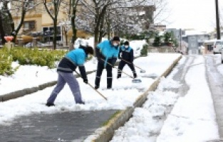 Nilüfer’de karla mücadele seferberliği