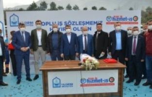 Yıldırım Belediyesi’nde toplu iş sözleşmesi imzalandı