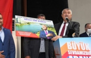 Zeydan Karalar muhtar eksenli çalışmayı sürdürüyor