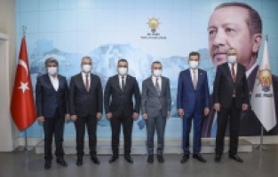 Bursa Karacabey Belediye Başkanı Ali Özkan'dan Ankara temasları