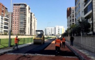 Bursa: Panayır’da yollar sıcak asfaltla buluşuyor