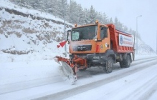 Kayseri Büyükşehir ekipleri hazır kıta