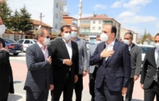 Konya: Başkan Altay'dan 4 ilçe belediyesine ziyaret