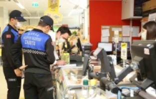 Bursa: Nilüfer Zabıtası tam kapanma denetiminde