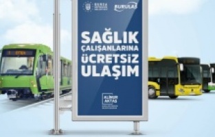 Bursa: Sağlıkçılar için ücretsiz ulaşıma devam
