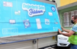 Yıldırım Belediyesi’nden hastalara yardım eli