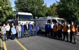 Osmangazi’den yangın bölgesine yardım eli