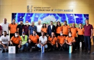 Yıldırım: Başkan Yılmaz kahramanları ağırladı