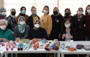 OSMEK Kursiyerlerinden Organik Oyuncaklar