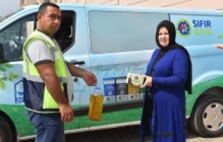 Yıldırımlı kadınlardan atık dönüşümüne destek