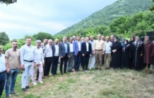 Bursalı çiftçinin hasat bayramı